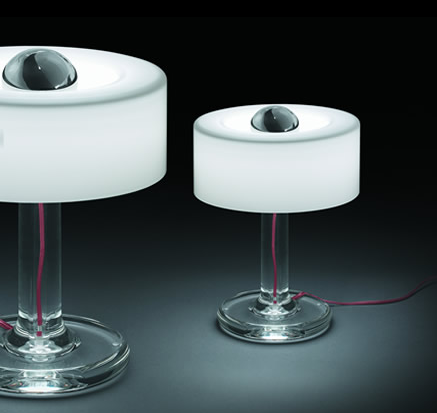 C129-600670201 By Modiss-Yoshi Collection White Shiny Finish Table Lamp